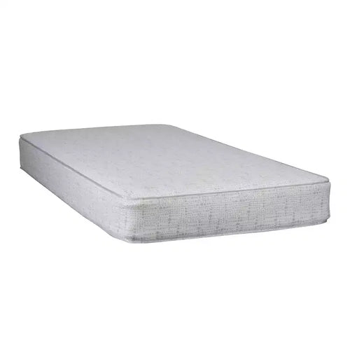 2-Stage Extra Firm Crib and Toddler Mattress, Hypoallergenic, Waterproof Cover, Innerspring, 5.25"