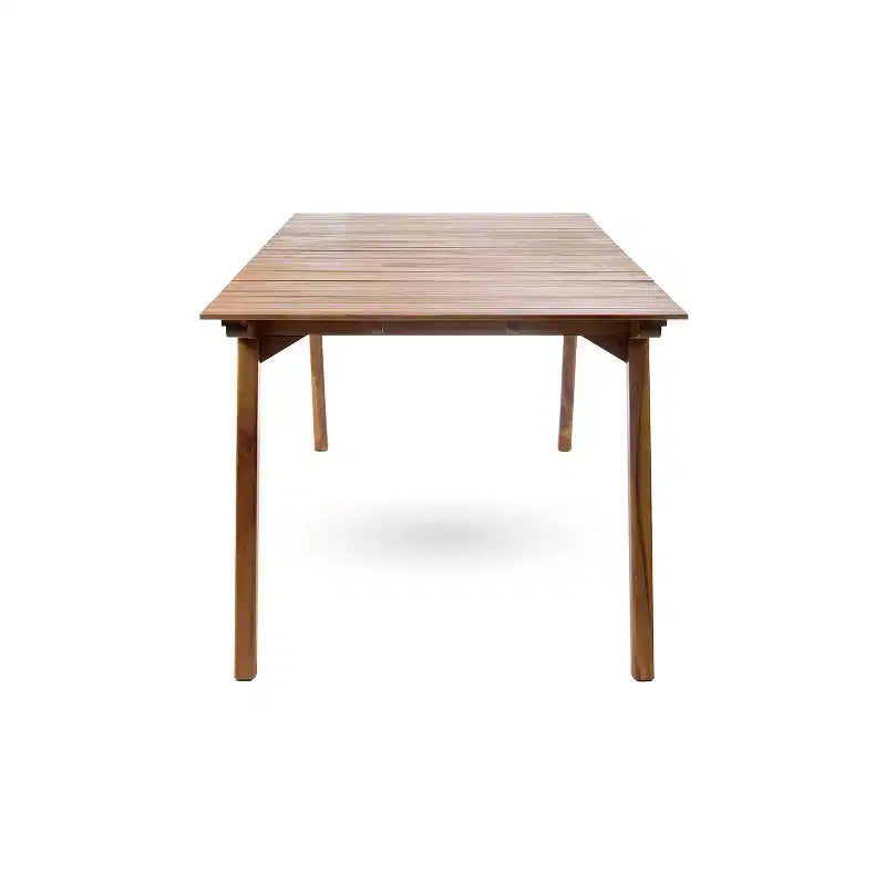 Christopher Knight Home Fawn, ensemble de salle à manger d'extérieur 7 pièces en bois d'acacia, Teck
