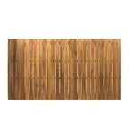 Christopher Knight Home Fawn, ensemble de salle à manger d'extérieur 7 pièces en bois d'acacia, Teck