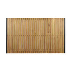 Ensemble de salle à manger d'extérieur Christopher Knight Home Strada 7 pièces en résine et bois d'acacia, noir/teck