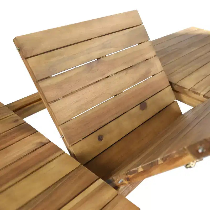 Christopher Knight Home Alondra – Ensemble de salle à manger extensible 9 pièces en bois d'acacia pour extérieur avec coussins, teck/crème