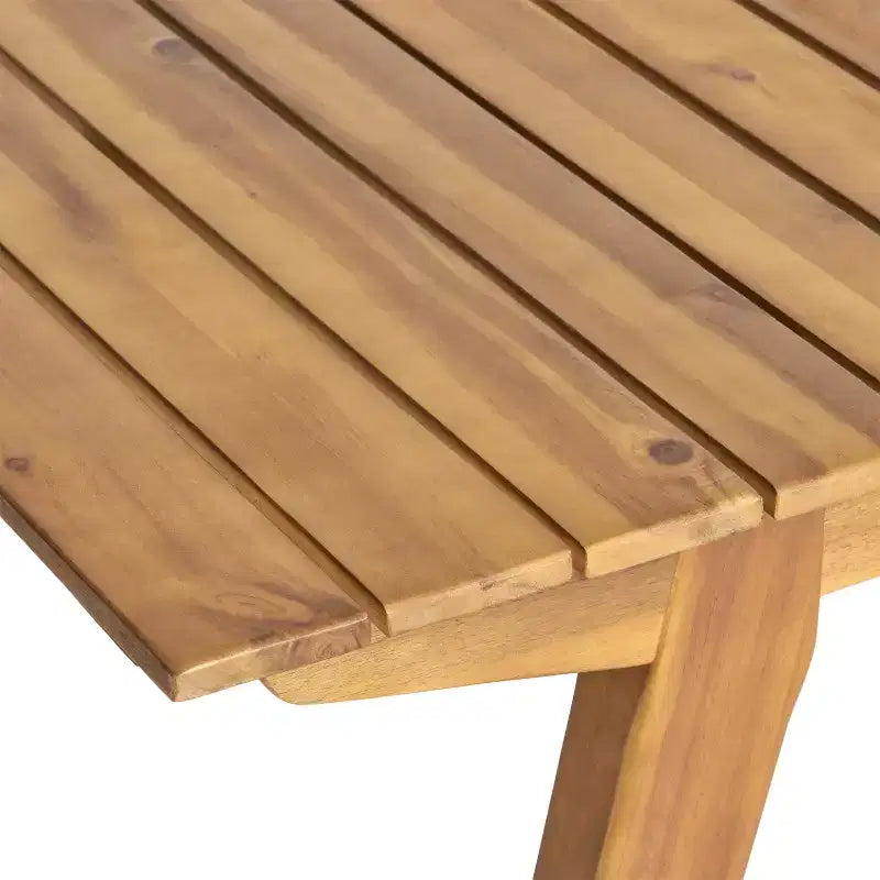 Christopher Knight Home Junaluska – Ensemble de salle à manger d'extérieur 7 pièces en bois d'acacia, teck