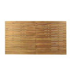 Ensemble de salle à manger d'extérieur 9 pièces Christopher Knight Home Edgewood en bois d'acacia et osier, teck/moka mélangé