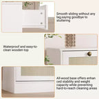 Commode moderne à 12 tiroirs en bois robuste, meuble TV pour téléviseur de 65 pouces, grand meuble de rangement, pour salon, couloir