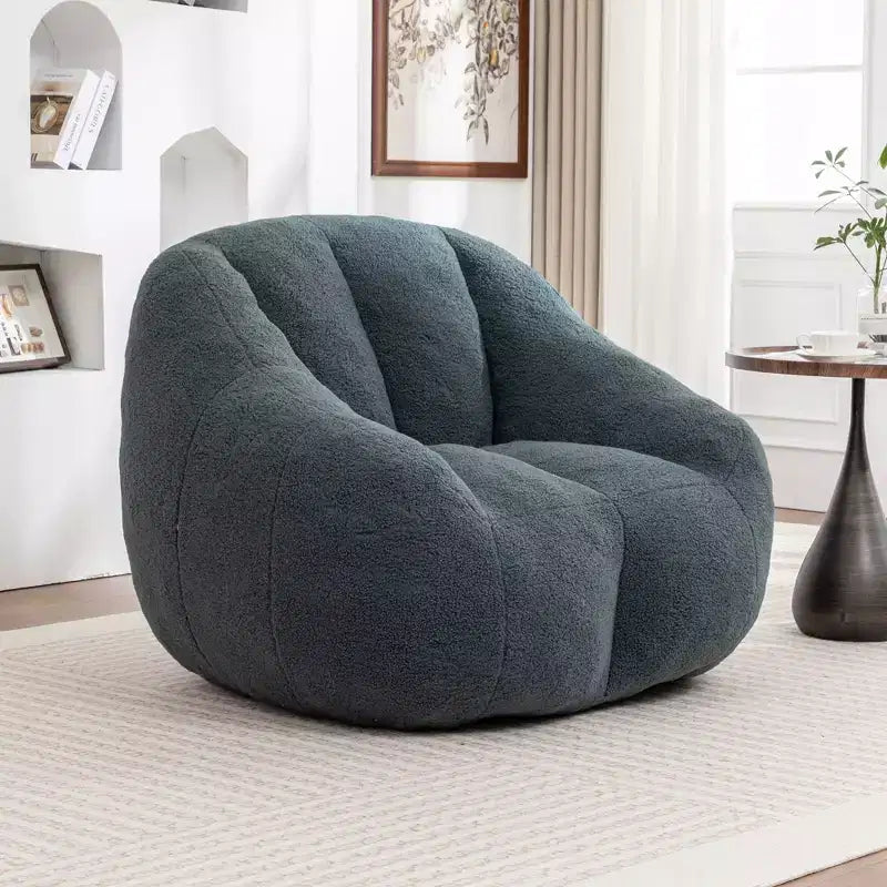 Teddy Upholstered Accent Chair, Modern Lounge Chair with Soft Plush Fabric