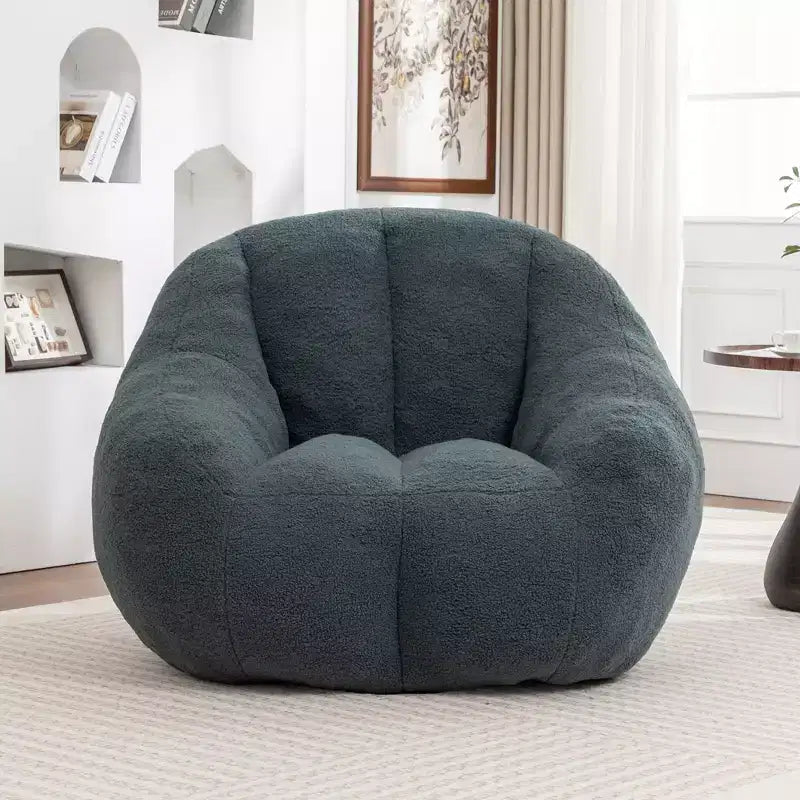 Teddy Upholstered Accent Chair, Modern Lounge Chair with Soft Plush Fabric