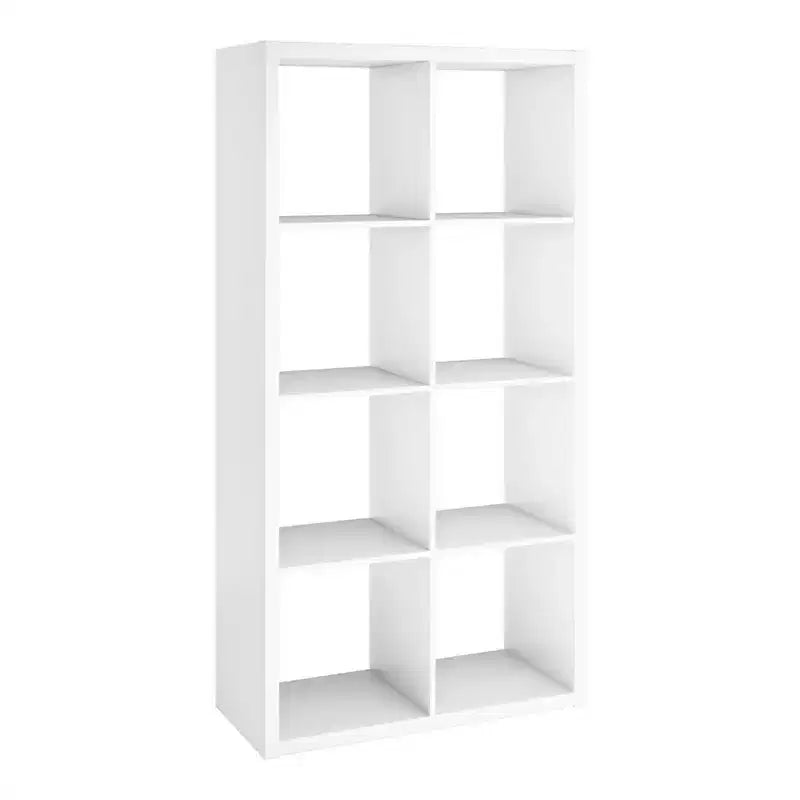 Heavy Duty Open Back 9-Cube Storage Organizer, Graphite Gray
