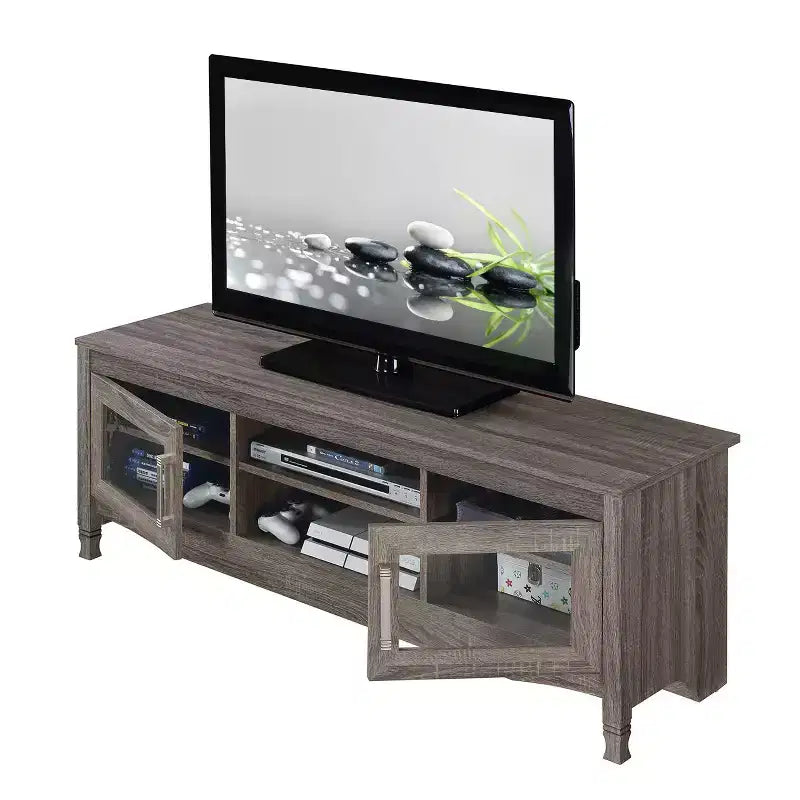 TV Stand for TVs up to 65", Gray