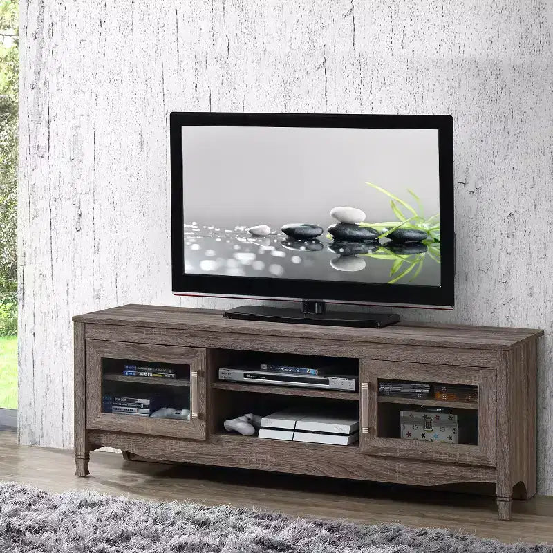 TV Stand for TVs up to 65", Gray