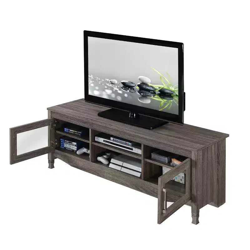 TV Stand for TVs up to 65", Gray