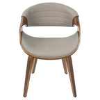 Chaise de salle à manger et d'appoint moderne du milieu du siècle