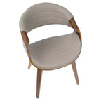 Chaise de salle à manger et d'appoint moderne du milieu du siècle