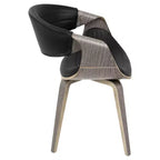 Chaise de salle à manger et d'appoint moderne du milieu du siècle