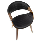 Chaise de salle à manger et d'appoint moderne du milieu du siècle