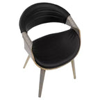 Chaise de salle à manger et d'appoint moderne du milieu du siècle