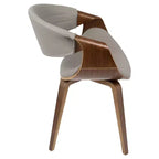 Chaise de salle à manger et d'appoint moderne du milieu du siècle