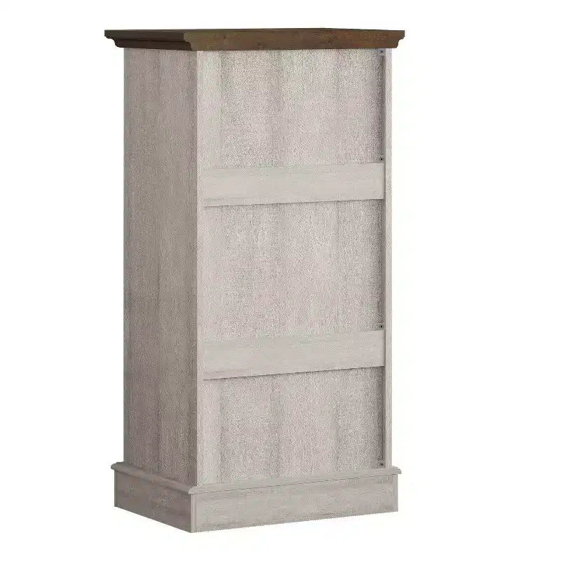 Wine Cabinet with Stemware Rack, Pull-Out Tray, and Drawer