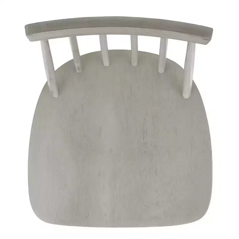Swivel Counter Stool, Rubberwood, Armless with Back and Footrest