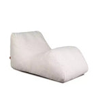 Big Joe Delmont Lounger, Foam Filled Bean Bag Chair, Vegan Leather or Boucle, All Ages