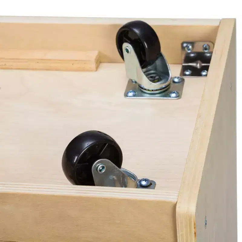 5+5 Cubby and Storage Mobile Tray Cabinet, Classroom Furniture