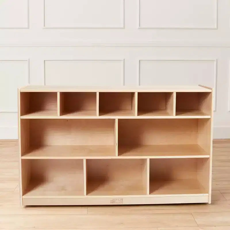 5+5 Cubby and Storage Mobile Tray Cabinet, Classroom Furniture