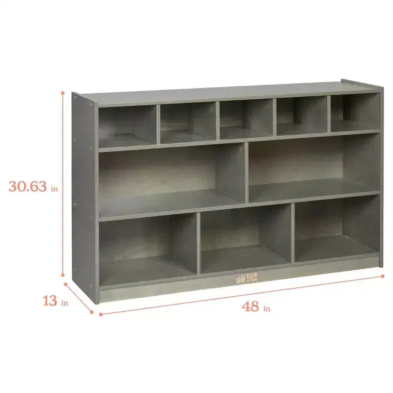 5+5 Cubby and Storage Mobile Tray Cabinet, Classroom Furniture