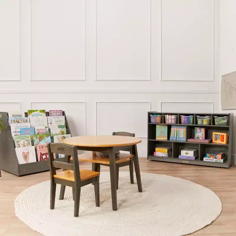 5+5 Cubby and Storage Mobile Tray Cabinet, Classroom Furniture