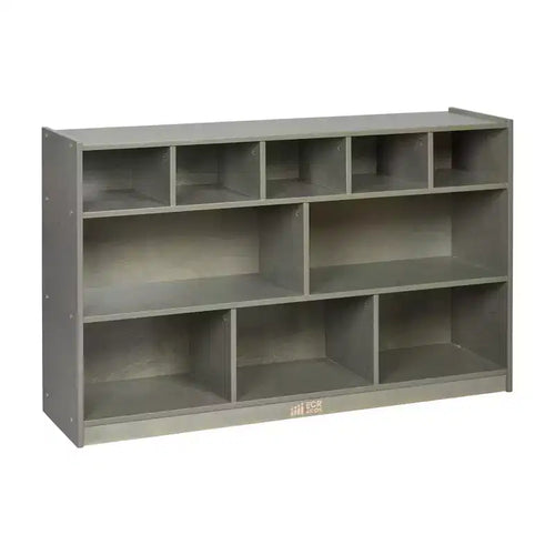 ECR4Kids 5+5 Cubby and Storage Mobile Tray Cabinet, Classroom Furniture