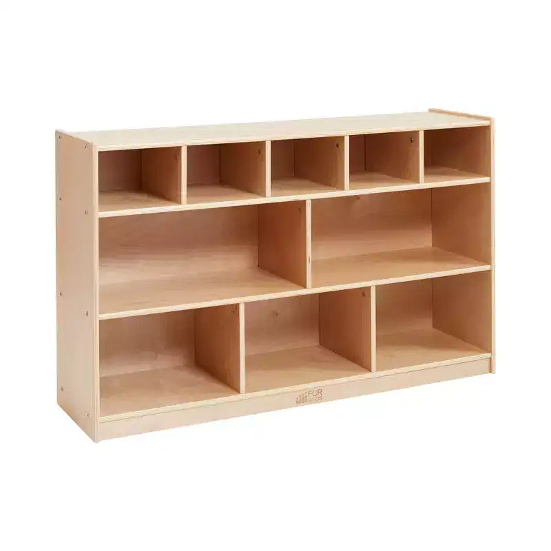 5+5 Cubby and Storage Mobile Tray Cabinet, Classroom Furniture