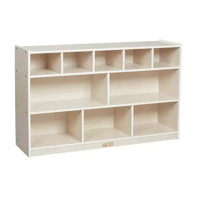 5+5 Cubby and Storage Mobile Tray Cabinet, Classroom Furniture