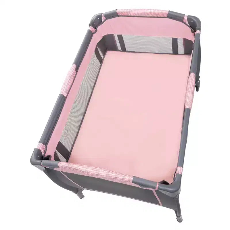 Nursery Center Playard with Rocking Cradle, Bassinet, and Changing Table